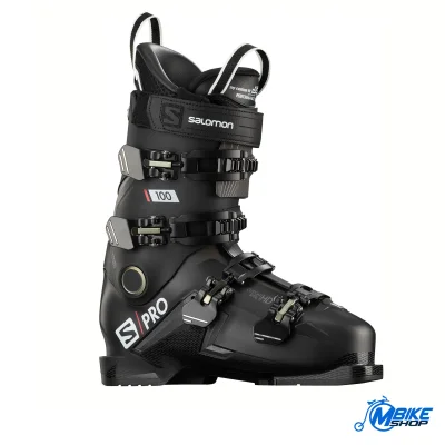 Ski pancerice SALOMON S/PRO 100 Black/Belluga/Red