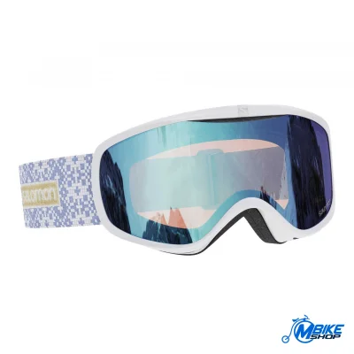 Ski brile SALOMON Sense White Ice/Lo-Light Blue