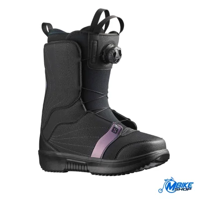 Ski buce SALOMON Pearl BOA Black/Black/Royal Lilac