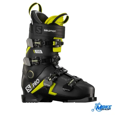 Ski pancerice SALOMON S/PRO 110 GW Black/Acid Green