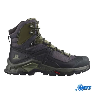 Gležnjače SALOMON Quest Element GTX Black/Deep Lichen Green/Olive Night