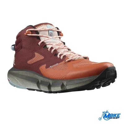 Patike SALOMON Predict Hike MID GTX W Mecca Orange/Madder Brown/Crystal Blue