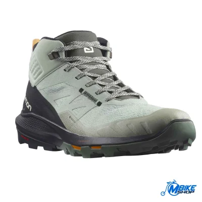 Cipele SALOMON OUTPULSE MID GTX Erought Iron/Black/Vibrant Orange