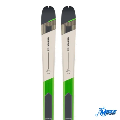 Skije SALOMON Set T MTN 86 PRO Pastel Neon Green/Rainy Day/Black 164cm+Skinovi MTN 86 Black/White