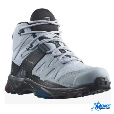 Ženske SALOMON X Ultra 4 MID Wide GTX Quarry/Black/Legion Blue