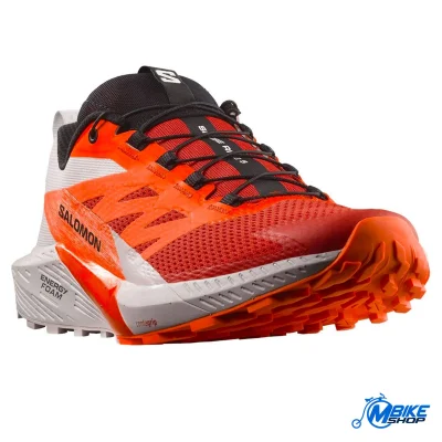 Patike SALOMON Sense Ride 5 Lunar Rock/Shocking Orange/Fiery Red