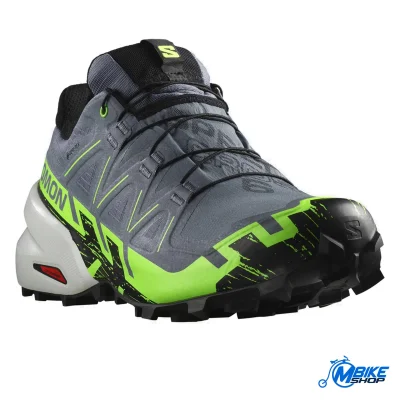 Patike SALOMON Speedcross 6 GTX Flint/Green Gecko/Black