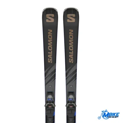 Skije SALOMON Set E S/Max 10 XT Black/Driftwood/Race Blue