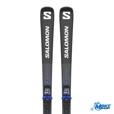 Skije SALOMON Set E S/Max 10 Black/White/Race