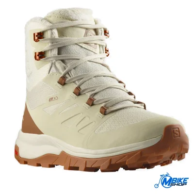 Ženska gležnjača SALOMON Outblast Thinsulate™ ClimaSalomon™ Waterproof AlMilk/Rawhid/G