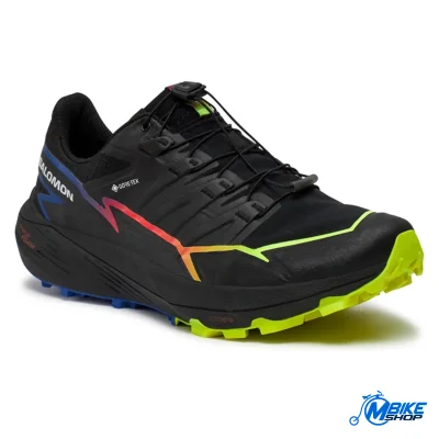 Patike SALOMON Thundercross GTX Blue Fire Black/Surf the Web/Safety Yellow