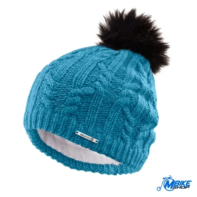 Kapa SALOMON Ivy Beanie Mallard Blue/Natural