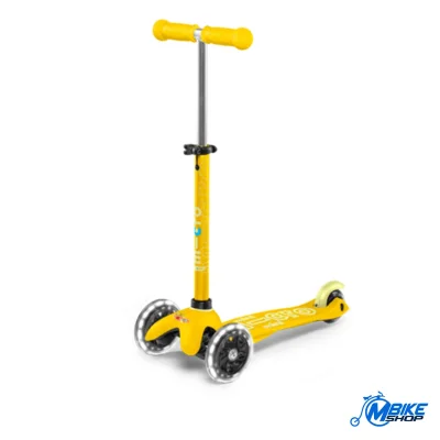 Romobil Mini Micro Deluxe Yellow LED