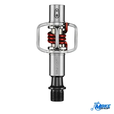 Pedale CRANKBROTHERS Eggbeater 1 Silver Red/Spring Black