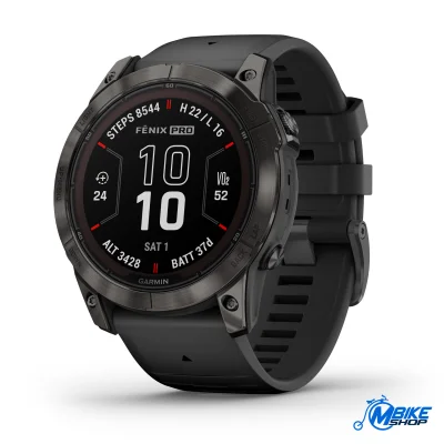 GARMIN Fenix 7X PRO Sapphire Solar Carbon Gray DLC Titanium Crni remen