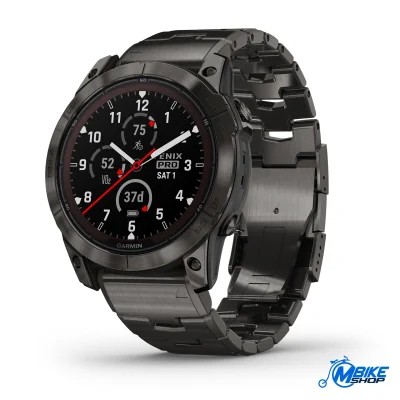 GARMIN Fenix 7X PRO Sapphire Solar Carbon Gray DLC Titanium remen