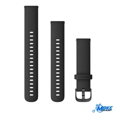 GARMIN Zamjenski remen 18mm Black (Tamnosiva kopča)