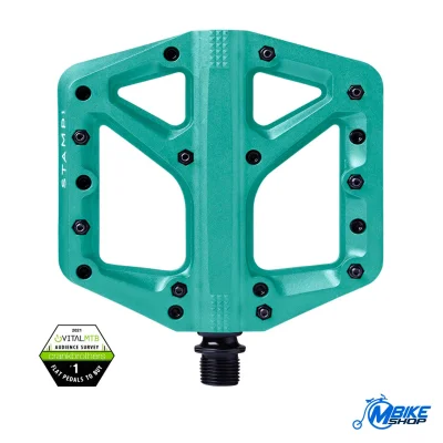 Pedale CRANKBROTHERS Stamp 1 Large Turquoise