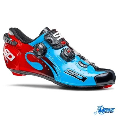 Cipele SIDI Wire Carbon Lucido Blue Sky/Black Red 44