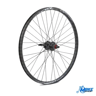 Točak Zadnji CROSSER 26" X6 Black 36H JYD142 QR Disc Kasetni Black