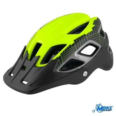 Kaciga FORCE Aves MTB Fluo/Black Matt