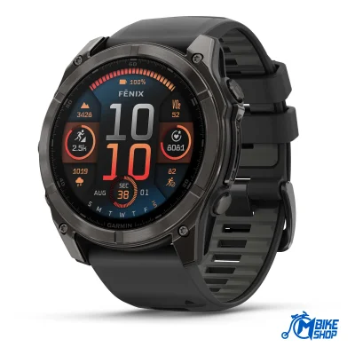 GARMIN Fenix 8 51mm AMOLED Sapphire Carbon Gray DLC Titanium Black/Pabble Gray