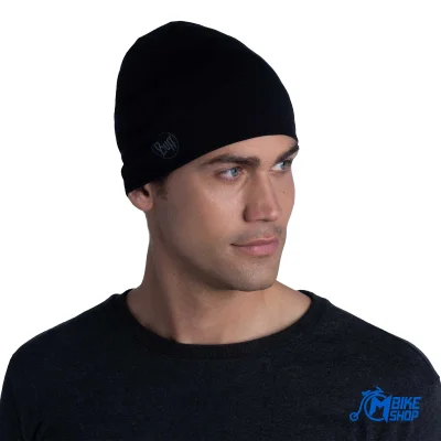 Kapa BUFF Merino Midweight Beanie Solid Black