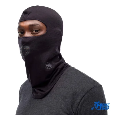 Balaclava BUFF Merino Lightweight Solid Black