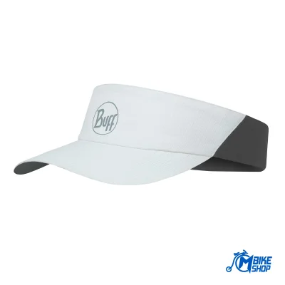 Kačket BUFF Go Visor Solid White