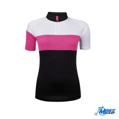 Dres FORCE View Lady Kratki rukav Black/White/Pink