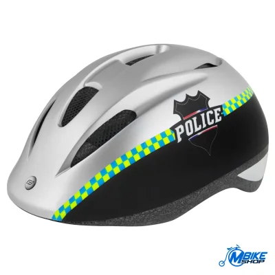 Kaciga FORCE Fun Police Dječija Black/Silver