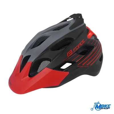 Kaciga FORCE Raptor MTB Grey/Red