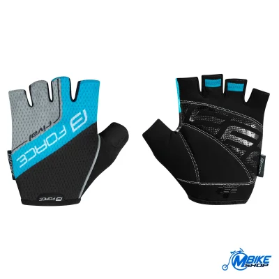 Rukavice FORCE Rival Black/Blue