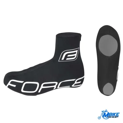 Navlake za cipele FORCE Lycra Termo Black