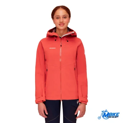 Ženska jakna MAMMUT Alto Guide HS Hooded Terracotta