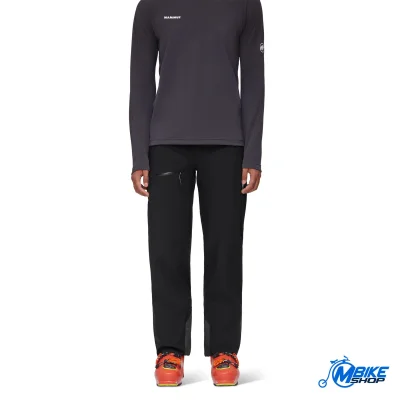 Ski hlače MAMMUT Stoney HS Black/White