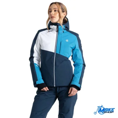 Ženska ski jakna DARE2B Chute Moonlight Denim/Swedish Blue