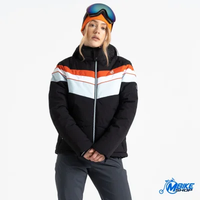 Ženska ski jakna DARE2B Powder Black/Quiet Blue