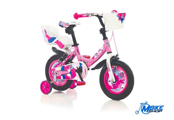 Corelli Googoo 12'' Aluminij Pink-white m-Bike Shop