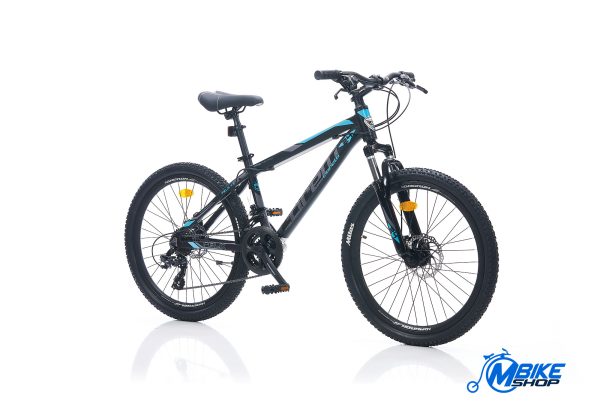 M BIKE SHOP Corelli Felix 2.2 Alu Black-Turquoise-Gray