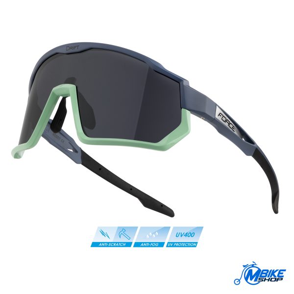 90907_1_Naočare Force F Drift Stormy Blue Mint Black Cont.lens M BIKE SHOP