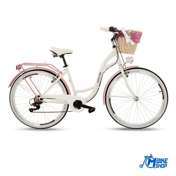 5904172519603_1_Bicikl Goetze Rower 28 Mood 7 brzina White Pink M BIKE SHOP