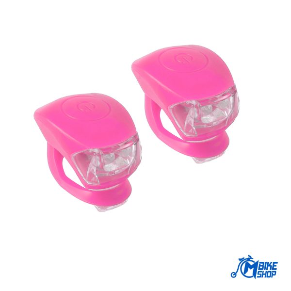 220638_1_M-wave Bljeskalica Set Cobra Iv Pink Pr+zad M BIKE SHOP