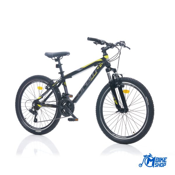 FELIX32240204_1_Corelli Felix 3.2 24 Alu Black-Yellow-Grey M BIKE SHOP