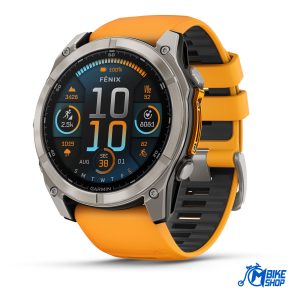 010-02905-11_1_GARMIN fenix 8 51 mm AMOLED Sapphire Titanium Spark Orange M BIKE SHOP