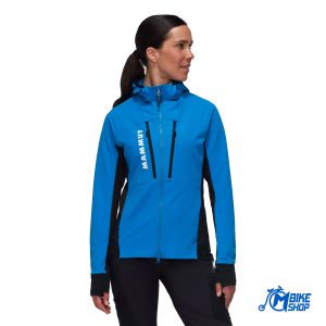 101150592_1_MAMMUT Jakna Ženska Aenergy SO Hybrid Hooded Glacier Blue-Black M BIKE SHOP